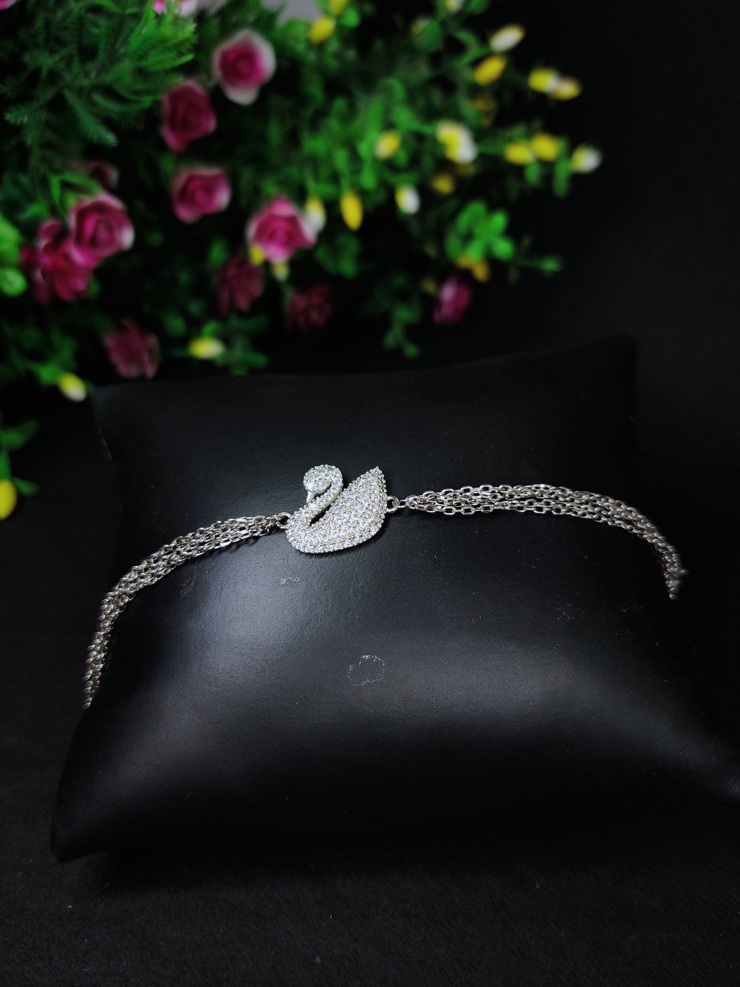 Iconic White Swan Sterling 925- Silver Bracelets